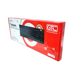 Teclado Gtc Multimedia Usb Kbg-205